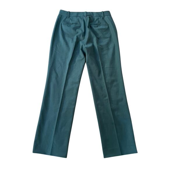 M.M. Lafleur The Smith Washable Wool Twill Pants in Blue Jade Size 6 Work Office - Picture 5 of 9